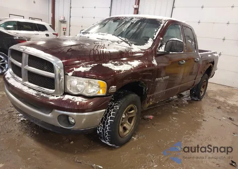 2004 Dodge Ram 1500 Slt/Laramie из США, поврежденный, VIN 1D7HU18D34S756443